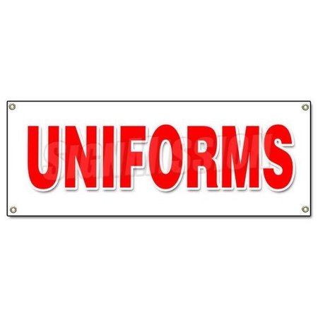 SIGNMISSION UNIFORMS BANNER SIGN workplace organization corporate clothing image branding B-Uniforms